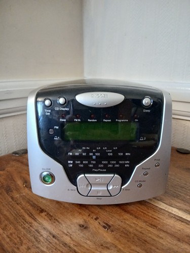 Roberts silver dual alarm - roberts,