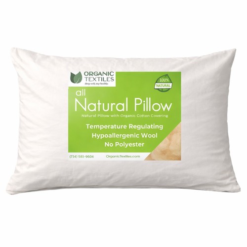 100 natural wool bed - wool, pillow