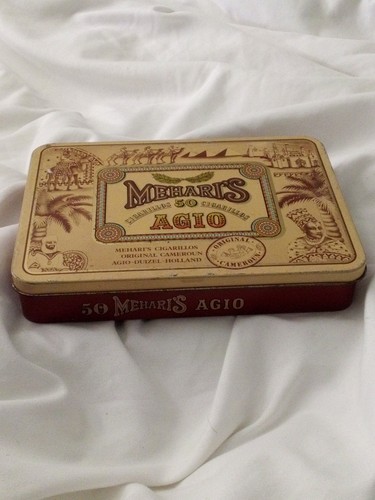 Antique cigar tin mehari - cigar, mehari's