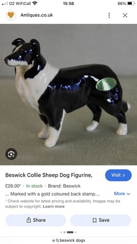 Beswick collie sheep - collie,