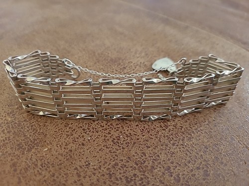 Silver gate bracelet - gate,
