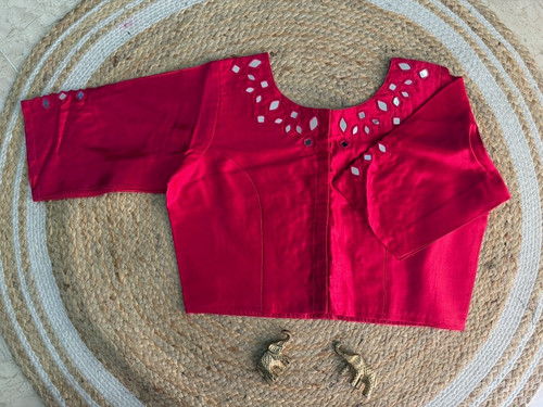 Pink readymade mashru - readymade,