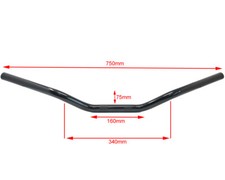 Motorbike Drag Bars 25mm 1"