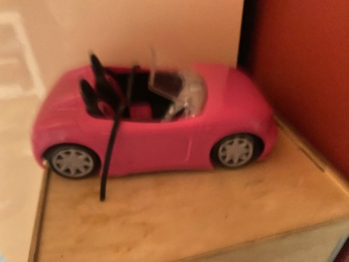 Barbie convertible car - barbie,