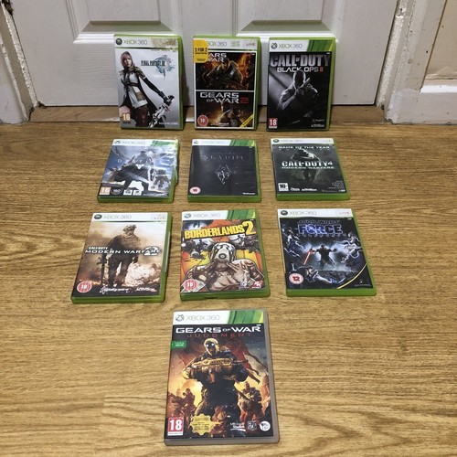 Xbox 360 games - x,