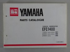 Parts Catalog Yamaha Generator