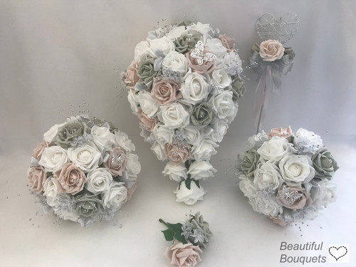 Wedding bouquets blush - wedding,