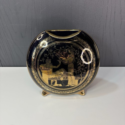 Vintage greek art pottery vase - vintage,