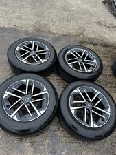 2024 NISSAN JUKE F16 17" DIAMOND CUT SET OF ALLOY WHEELS  WITH 215 60 R17 TYRE