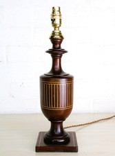 Antique table lamp - table, an