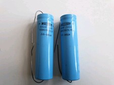 JOB LOT 2 x MALLORY 4000uF 25v TCG402U025L3C CAPACITOR (EN-817)