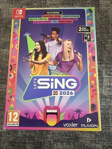 Let sing 2026 nintendo - let's, :