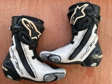 Alpinestars Super Tech R B/R Black/White Motorcycle Racing Boots - EU45