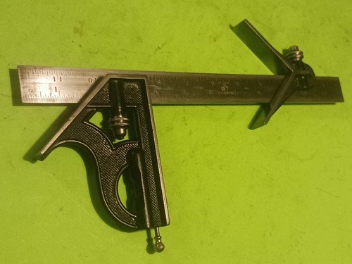 Vintage starrett combination - starrett,