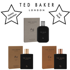 Ted Baker Tonics Trio Eau De Toilette Set 3 x 100ml Tonics Collection