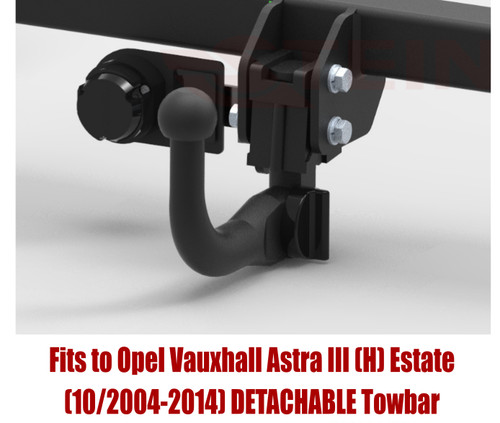 Detachable tow bar - tow, for