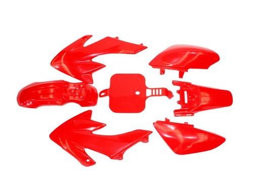 Red plastics guard - red,