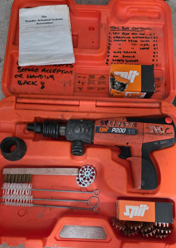 Spit p200 powder actuated - p200,