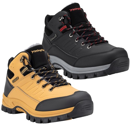 Men leather ankle - winter, boots