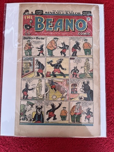 Beano comic 400 1950 rare - beano,
