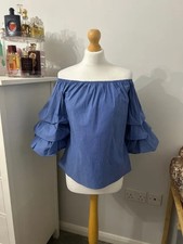 Oversize off shoulder puff