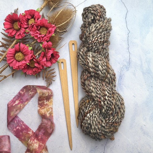 Unique hand spun yarn for - unique,