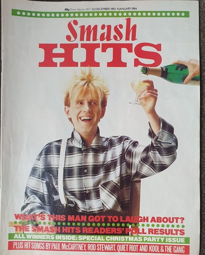 Smash hits magazine - smash, 1983