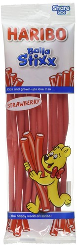 Haribo balla stixx strawberry - stixx,