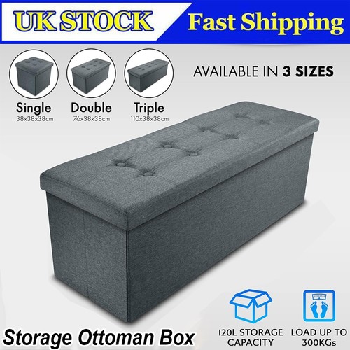 Large ottoman storage seat - large,