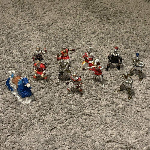 Elc knights medieval plastic - knights,
