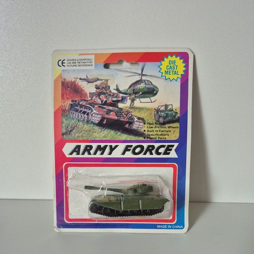 Vintage 1980 army force die - vintage,