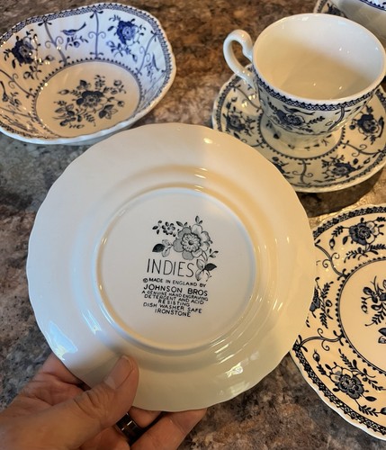 Johnson brothers indies blue - indies,