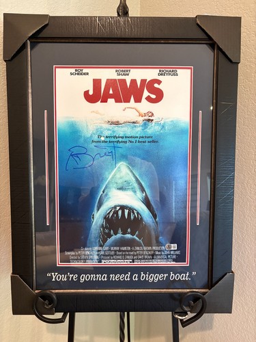 Richard dreyfuss signed jaws - richard,