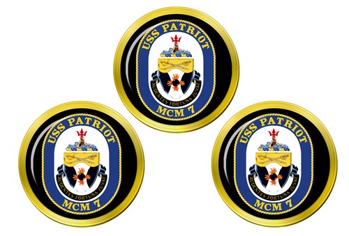 Uss patriot gold ball - uss,