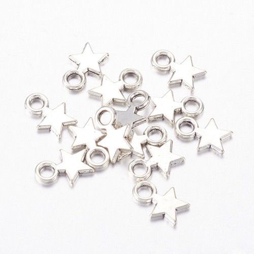 Tibetan silver star - x,