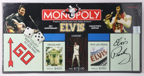 Elvis monopoly 25th - elvis,