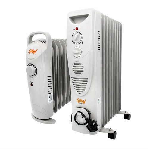 Oil filled radiator 1000w - oil,