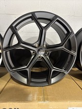 21" ABT Black Wheels Fits Audi