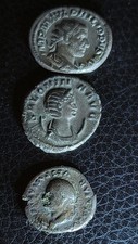 3  Roman unknown Silver