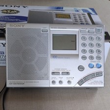 Sony ICF-SW7600gr World Band Receiver Pll Synthesized Radio Tested Working JAPAN