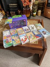 Vintage Early Learning Centre Cassettes Case Portable  Holder Story, Music Games