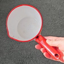 Vintage Enamelware Saucepan