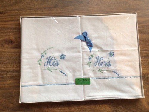 Vintage 1960s his hers white - vintage,