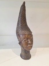 Benin bronze head