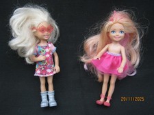 2 X barbie chelsea dolls with