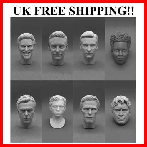 Scale resin diecast head - 1/6,