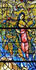 Chagall untitled stained - ""untitled, (stained