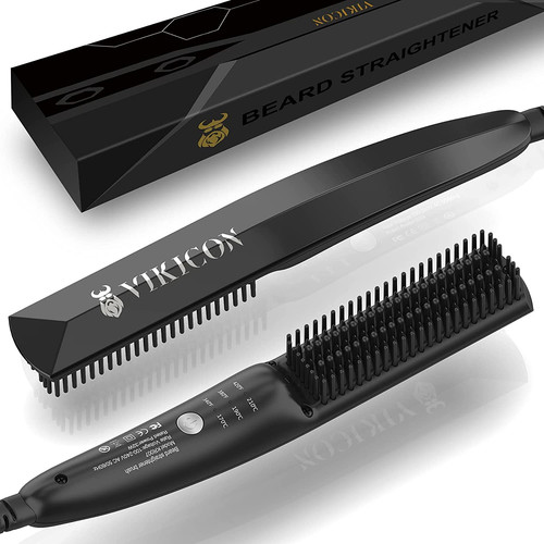 Vikicon beard straightener - beard,