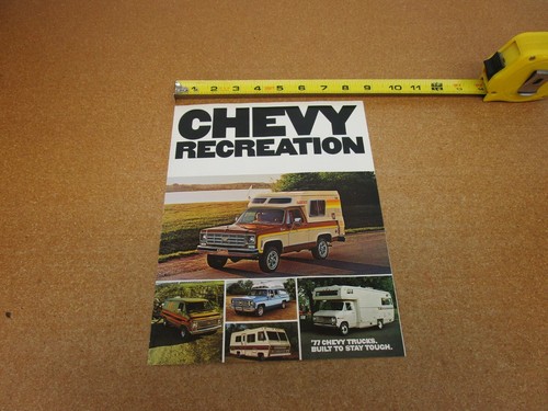 1977 chevrolet campers - 1977,