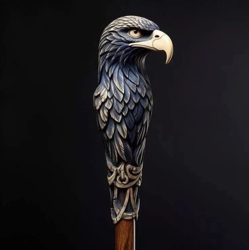 Wooden walking stick hand - walking,